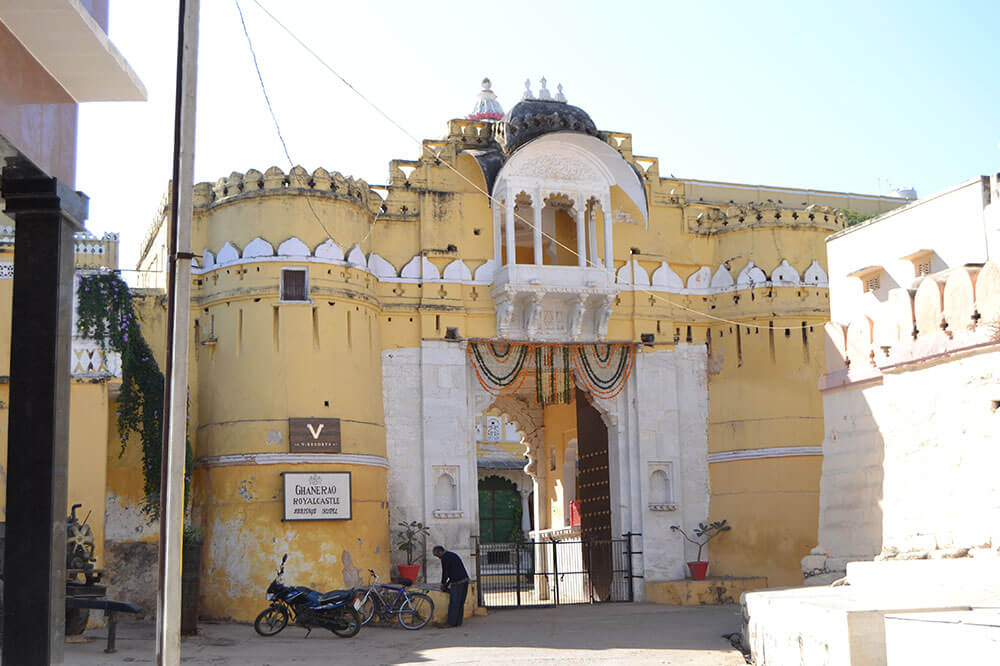 Historical Monuments at haveli ashram resort ghanerao